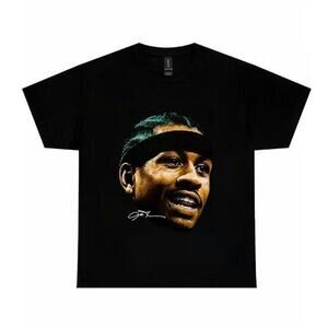 Black Allen Iverson Graphic Tee